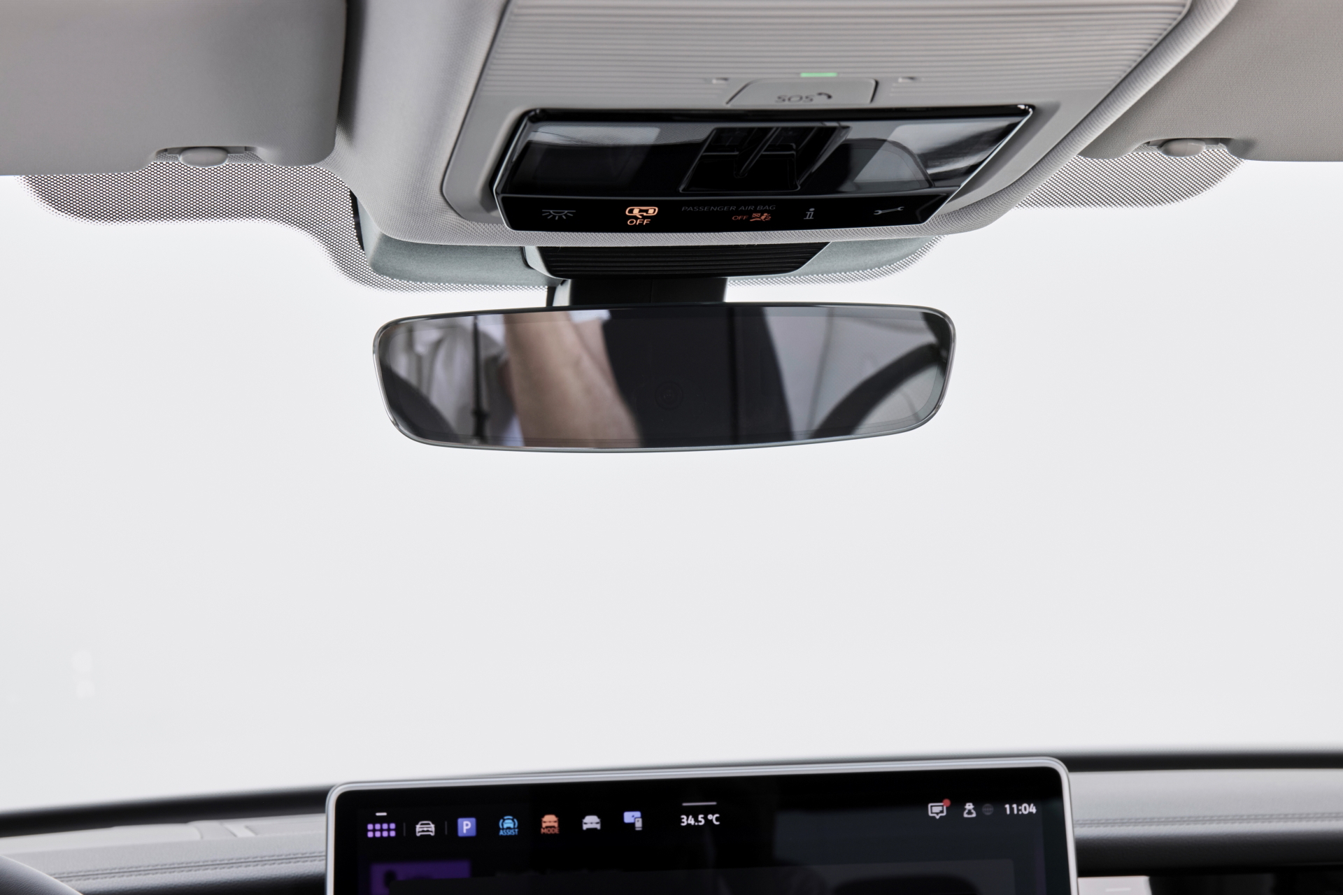 Sistema de infotainment del Volkswagen Tayron 2025, tecnología y conectividad a bordo.