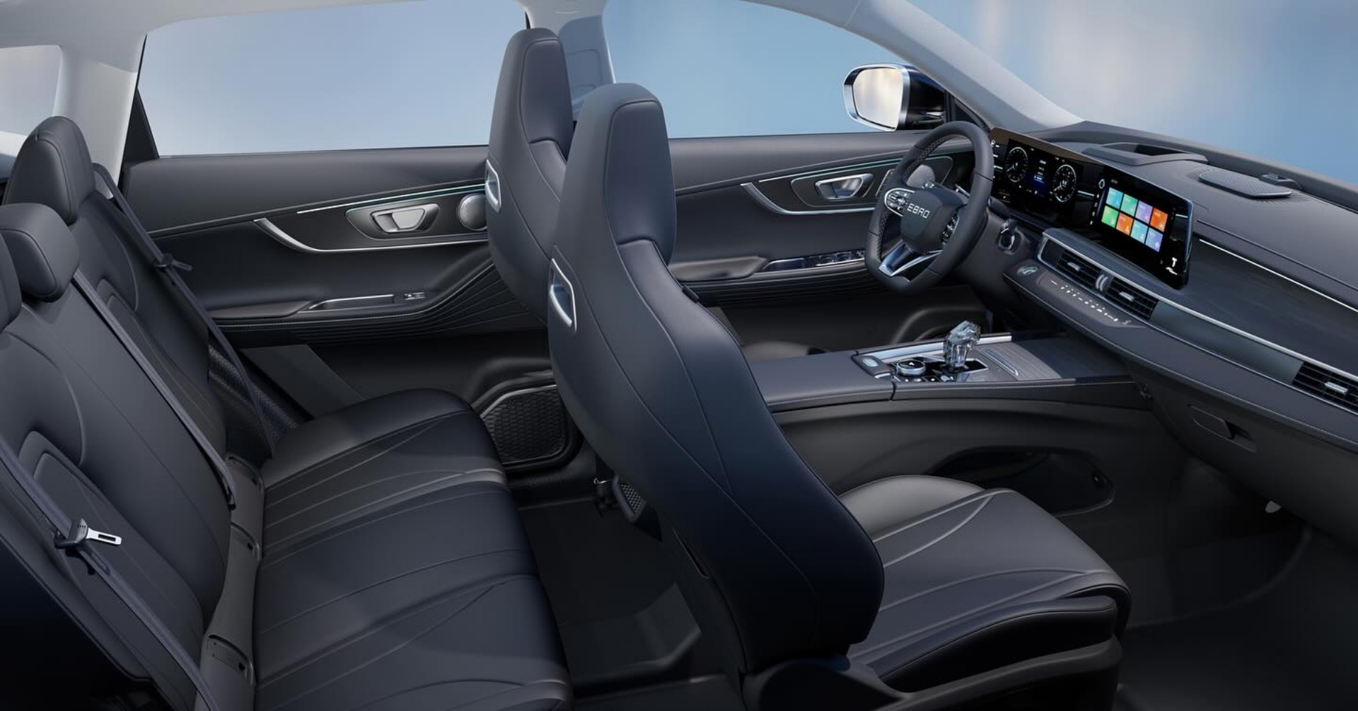 Vista lateral interna destacando diseño y calidad de acabados.