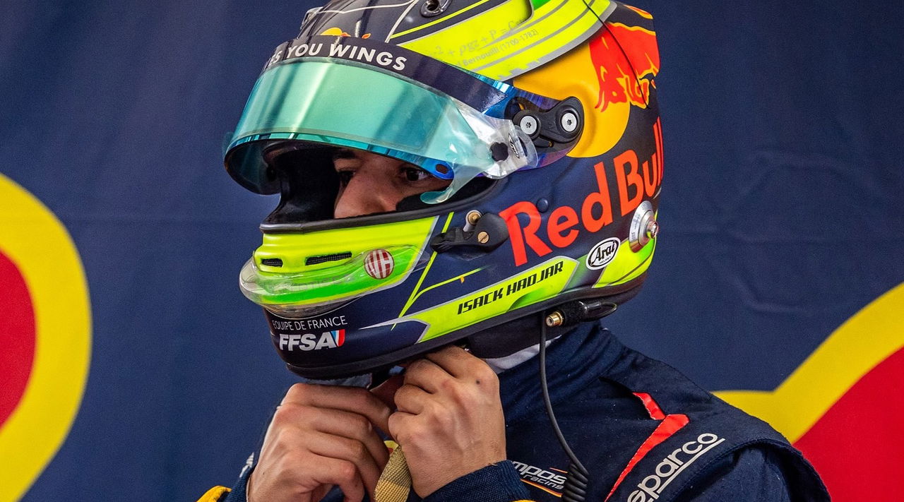 Isack Hadjar, miembro del Red Bull Junior Team, evalúa su futuro en F2.