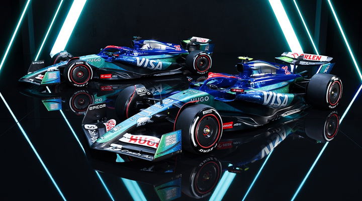 RB presenta su decoración especial para el Gran Premio de Las Vegas.