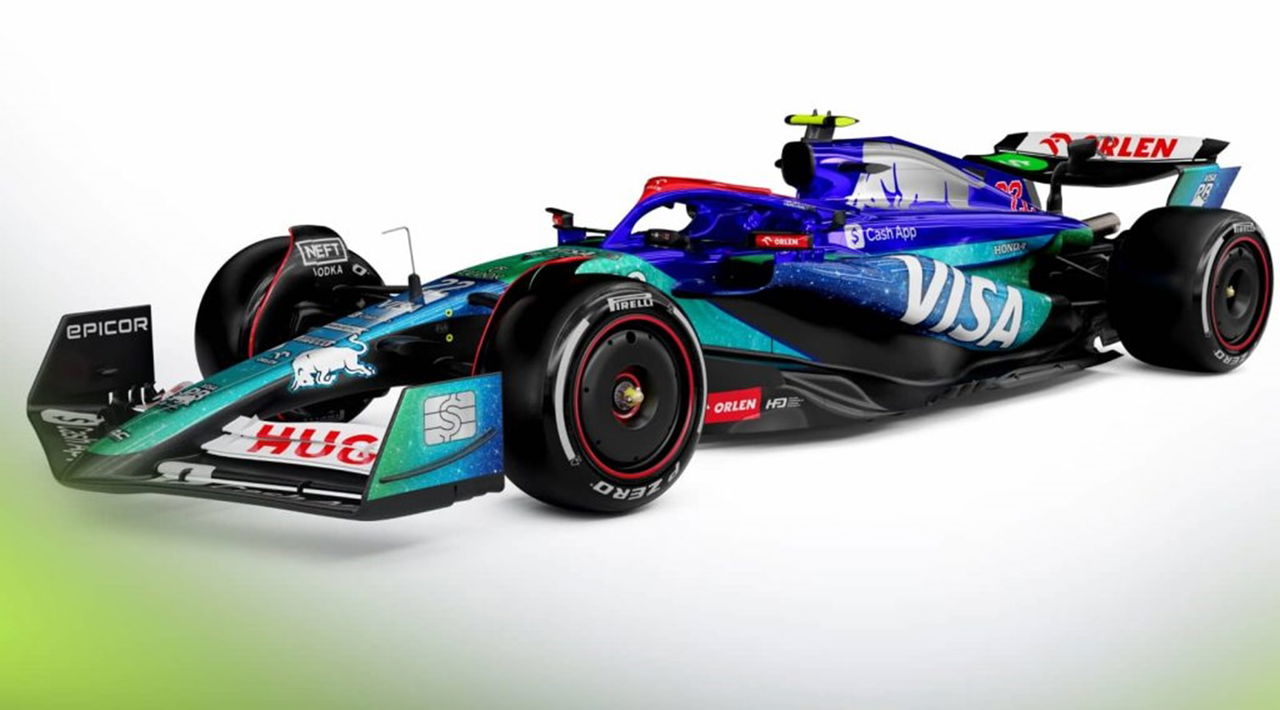 rb presenta su decoración especial para el Gran Premio de Las Vegas