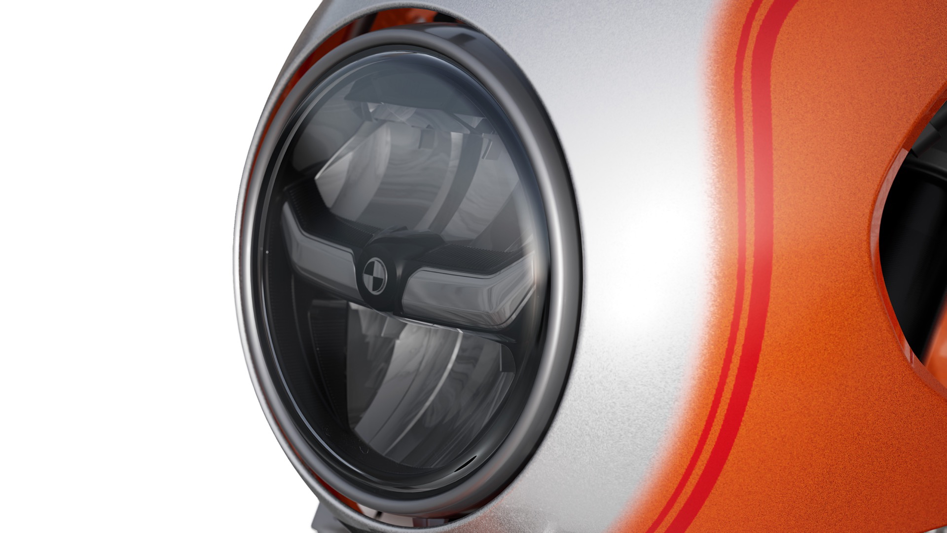 Vista del motor con diseño moderno y funcional, destacando el acabado alemán