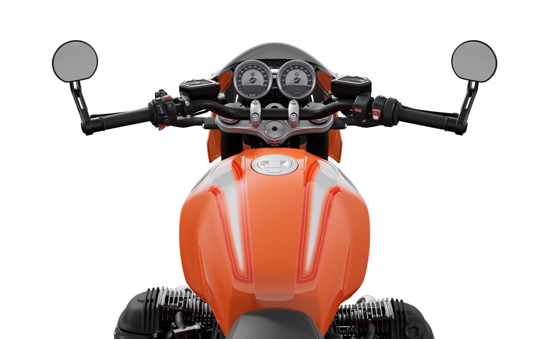 La BMW R 12 S 2025 combina tecnología moderna con un diseño que evoca los setenta.