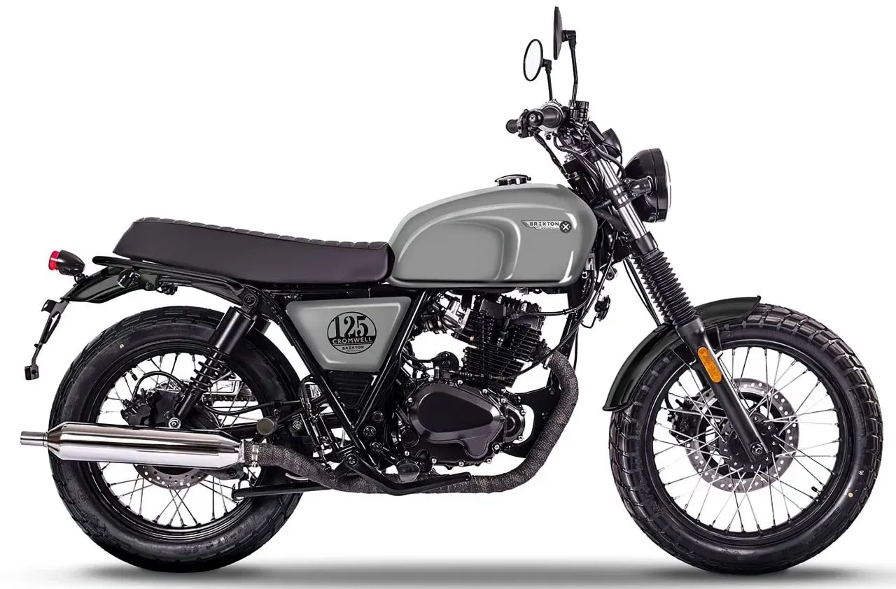 La Brixton Cromwell 125 destaca por su diseño retro y acabados cuidados. La Brixton Cromwell 125 destaca por su diseño retro y acabados cuidados.