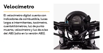 El velocímetro digital ofrece información clara y precisa sobre la velocidad y otros indicadores.