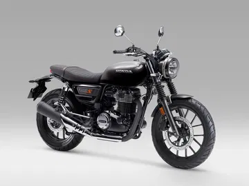 Honda GB350S en vista lateral destaca por su estética retro y prestaciones modernas