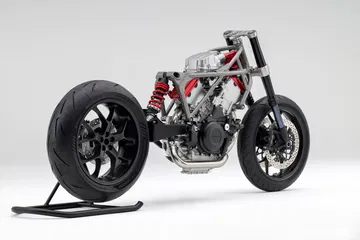 Innovador motor V3 de Honda con compresor eléctrico.