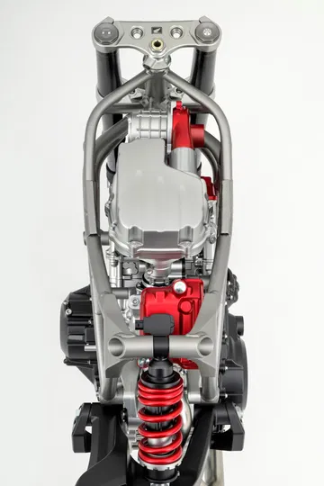 Innovador motor V3 de Honda con turbo eléctrico.