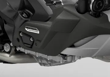 Motor de la NC750X, destacado por su eficiencia y rendimiento sobresaliente.