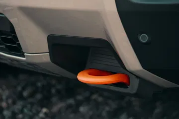 Ganchos de remolque en el nuevo Honda Passport TrailSport 2026, ideales para aventuras todoterreno.