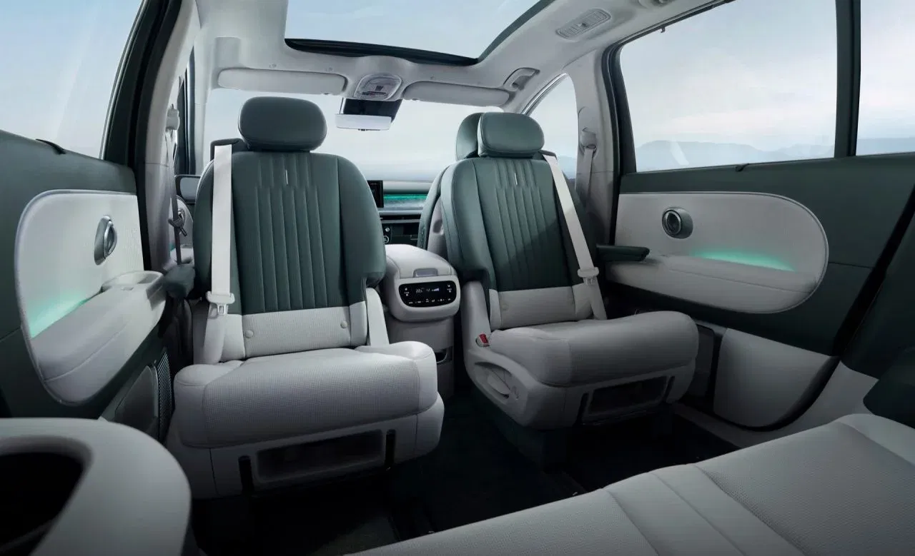 Plazas traseras del Hyundai IONIQ 9