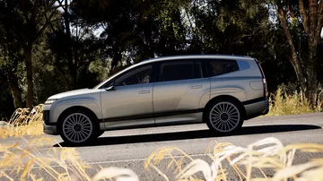 El SUV familiar de Hyundai destaca por su amplitud y comodidad para siete pasajeros.