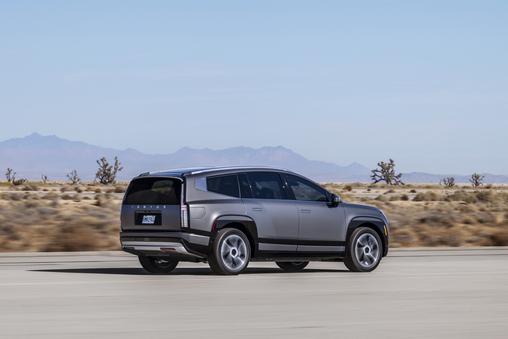 El Hyundai Ioniq 9 ofrece un diseño futurista con amplios espacios para 7 pasajeros.