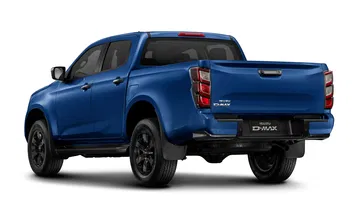 Vista trasera del Isuzu D-MAX 2025, destacando su robustez y diseño funcional.