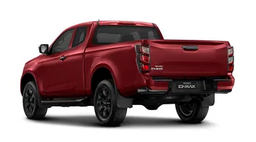 Vista trasera del Isuzu D-MAX 2025, destacando su robustez y diseño funcional.