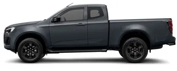 Vista lateral del Isuzu D-MAX 2025, destaca su diseño robusto y moderno.