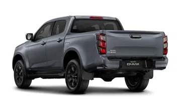 Vista trasera del Isuzu D-MAX 2025, destacando su robustez y diseño funcional.