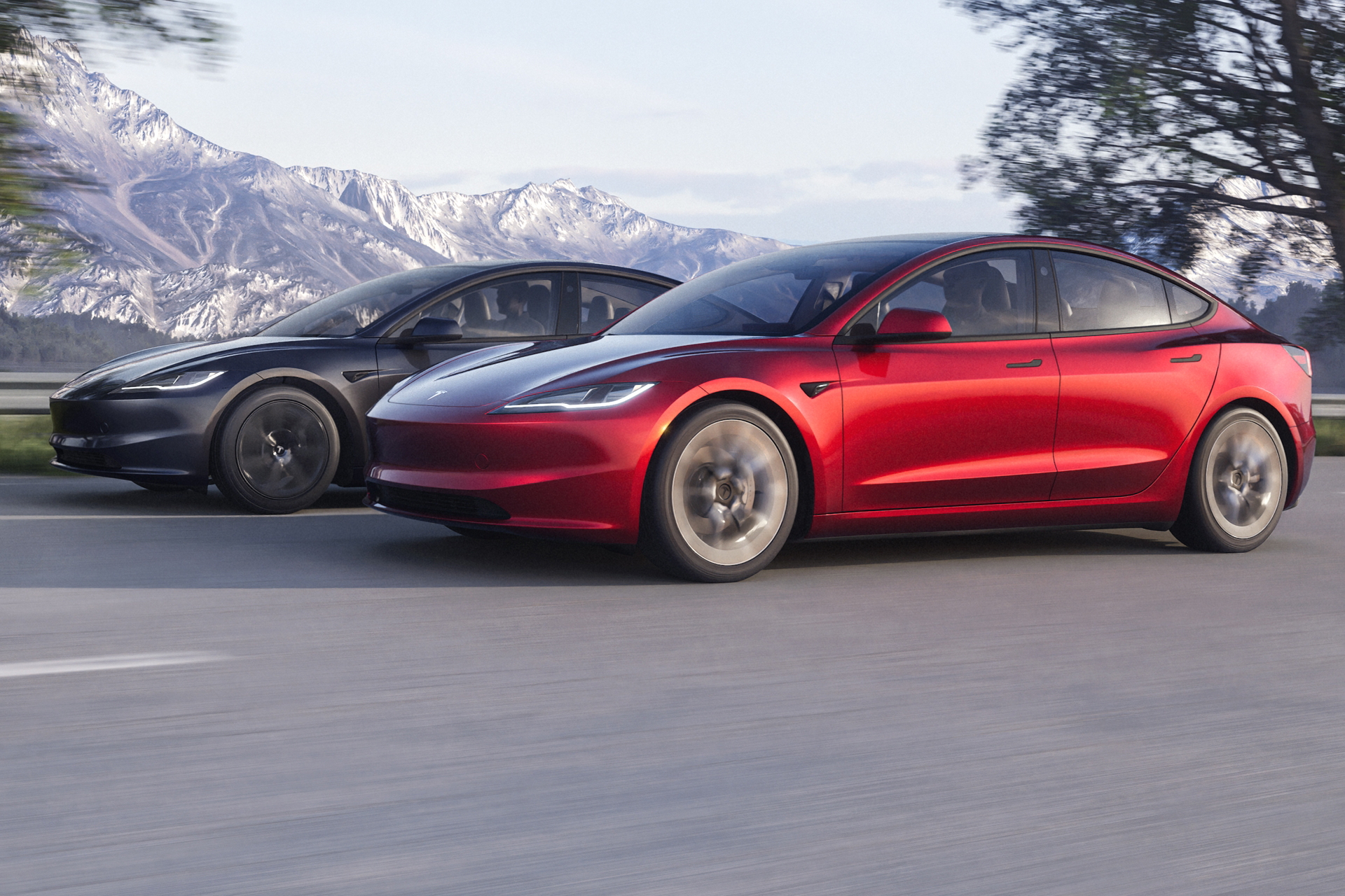 El Model 3 se destaca por su elegante diseño y eficiencia energética.