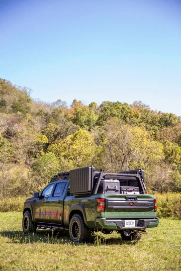 La Trailgater impresiona con su versatilidad y comodidades como pick-up 4x4 camperizada.