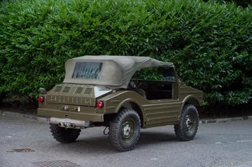 Porsche 597 Jagdwagen, ícono 4x4 alemán, retador del Willys Jeep.
