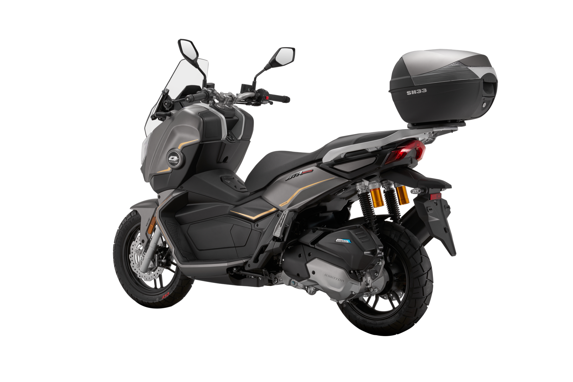 El QJ Motor ATR 125 es eficiente, con un consumo de 2,2 l/100 km y diseño minimalista ideal para la ciudad.