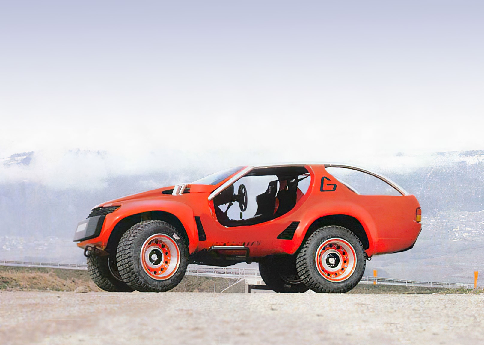 Sbarro Monster G, un vehículo off-road llamativo y robusto.