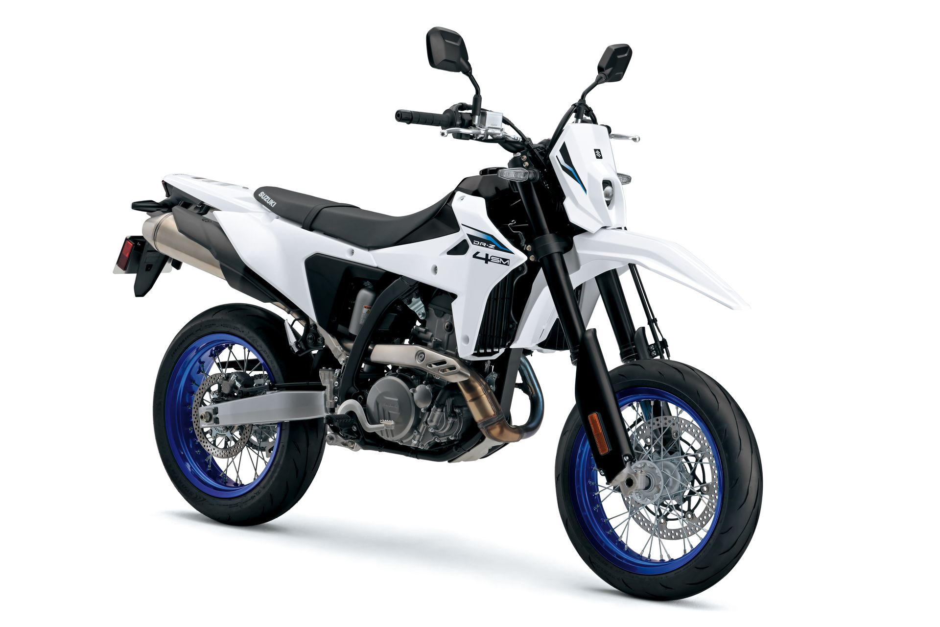 La Suzuki DR-Z4SM es una moto ligera y divertida, ideal para el carné A2.