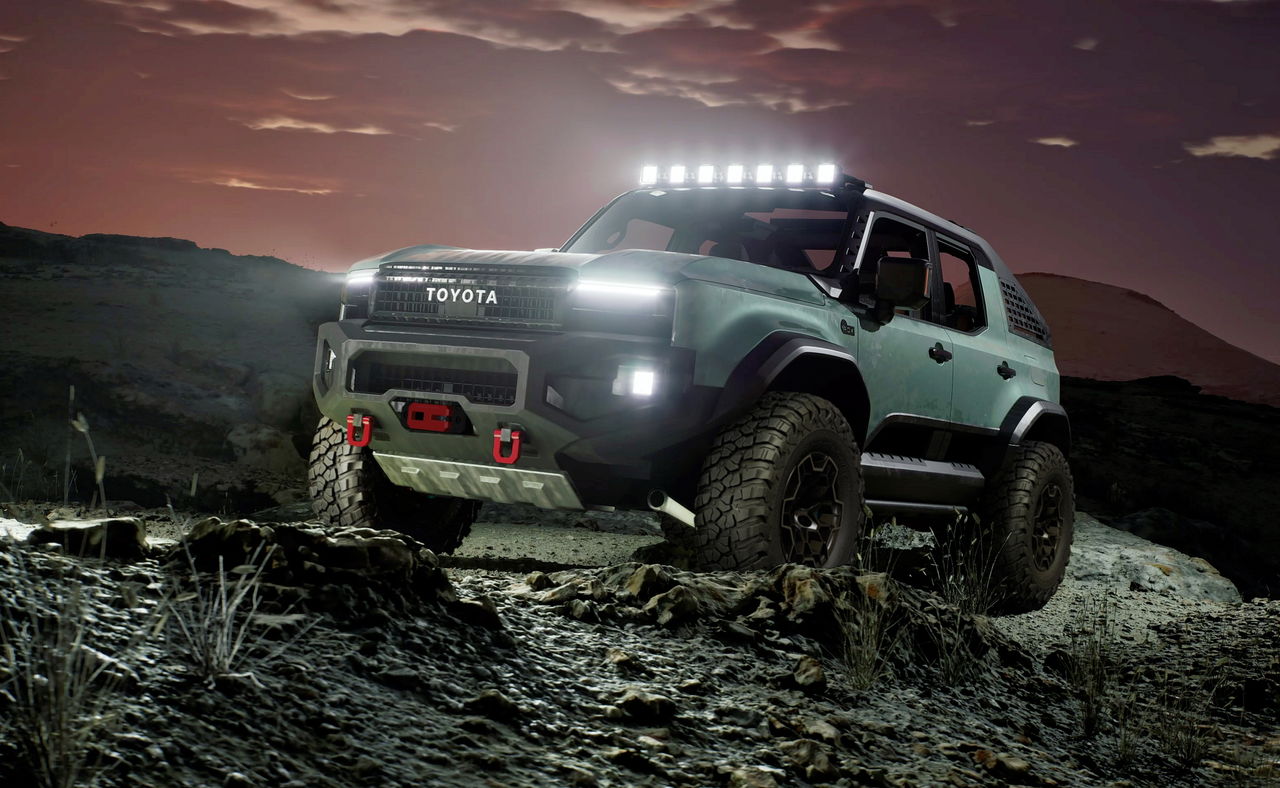 Toyota Land Cruiser ROX, fuerza bruta 4x4 para terrenos extremos