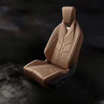 Asiento de diseño ergonómico que representa la elegancia y comodidad de la marca DS.