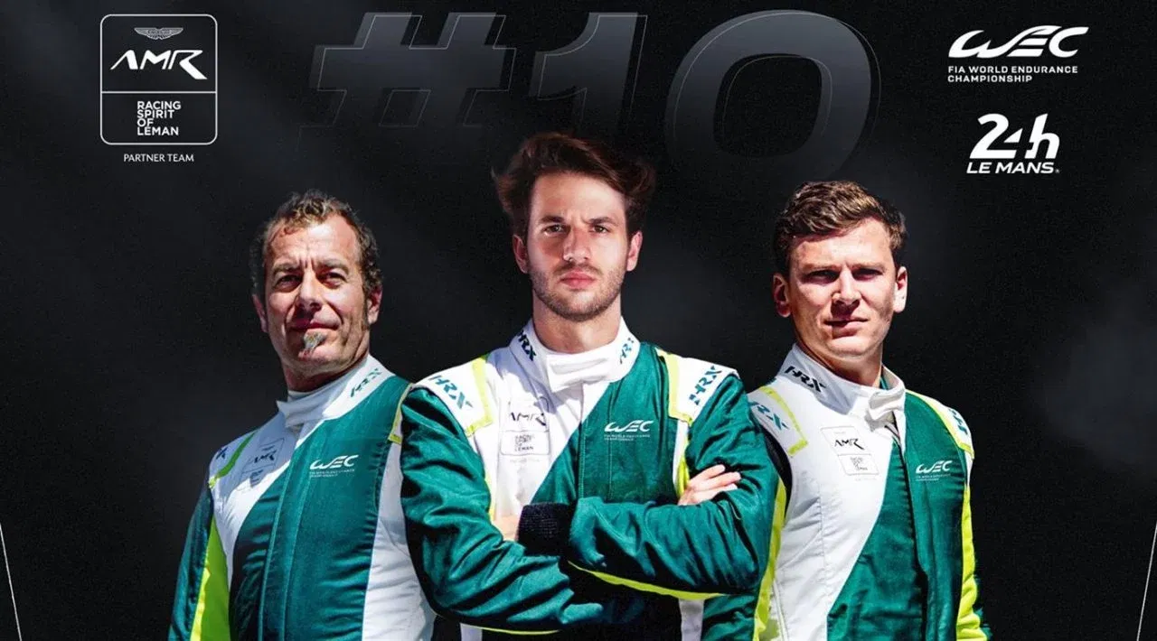 Eduardo Barrichello con Aston Martin Racing