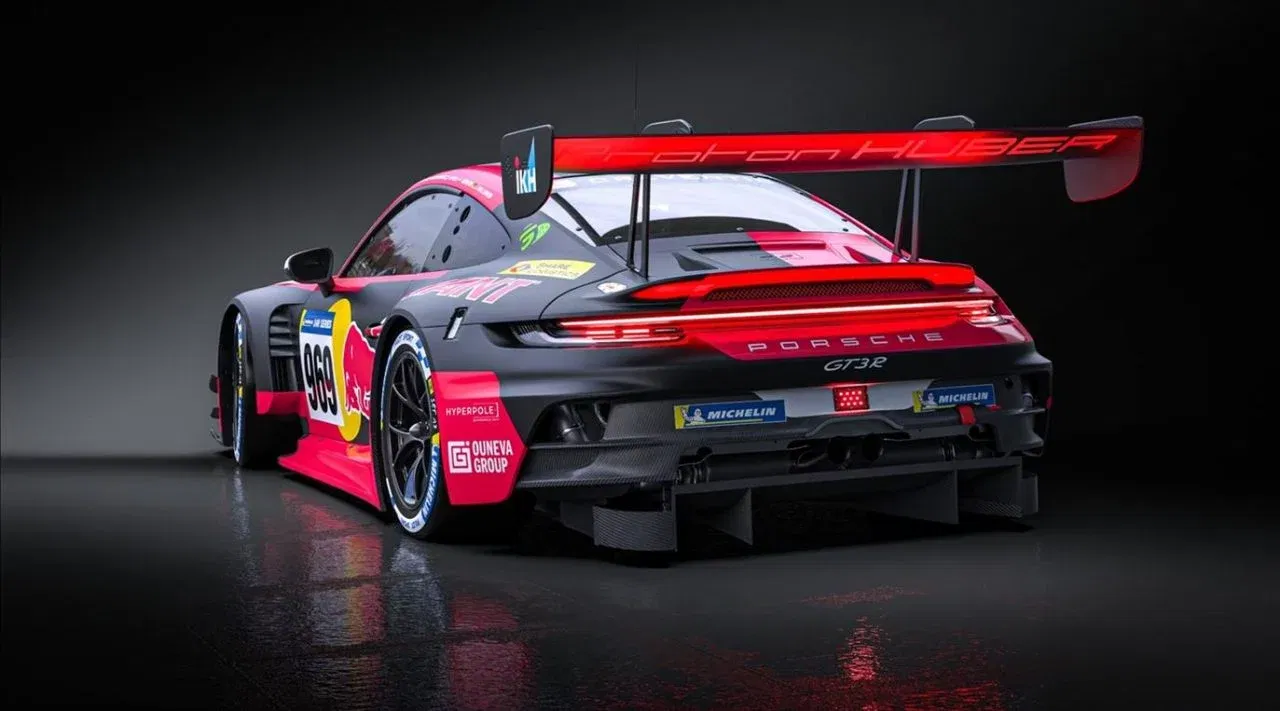Porsche 911 GT3 preparado para las 24 Horas de Dubai