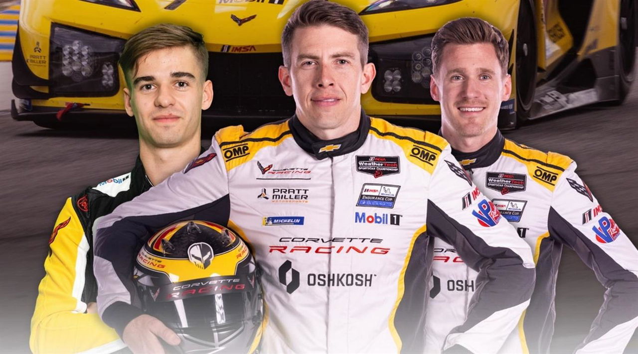 Nico Varrone se une a Corvette Racing para 2025, trayendo nueva energía al equipo.