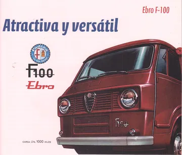El Ebro F-100 destaca por su diseño atractivo y versátil, ideal para múltiples usos.