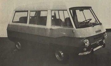 Vehículo con un diseño robusto y funcional, ideal para familias o viajes. Comodidad y espacio garantizados.