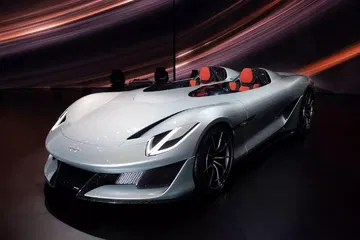 Primera imagen del deportivo híbrido radical de BYD, inspirado en Porsche 911.