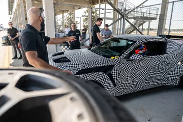 El nuevo Ford Mustang GTD se prepara para desafiar al Porsche 911 GT3 en Nürburgring.