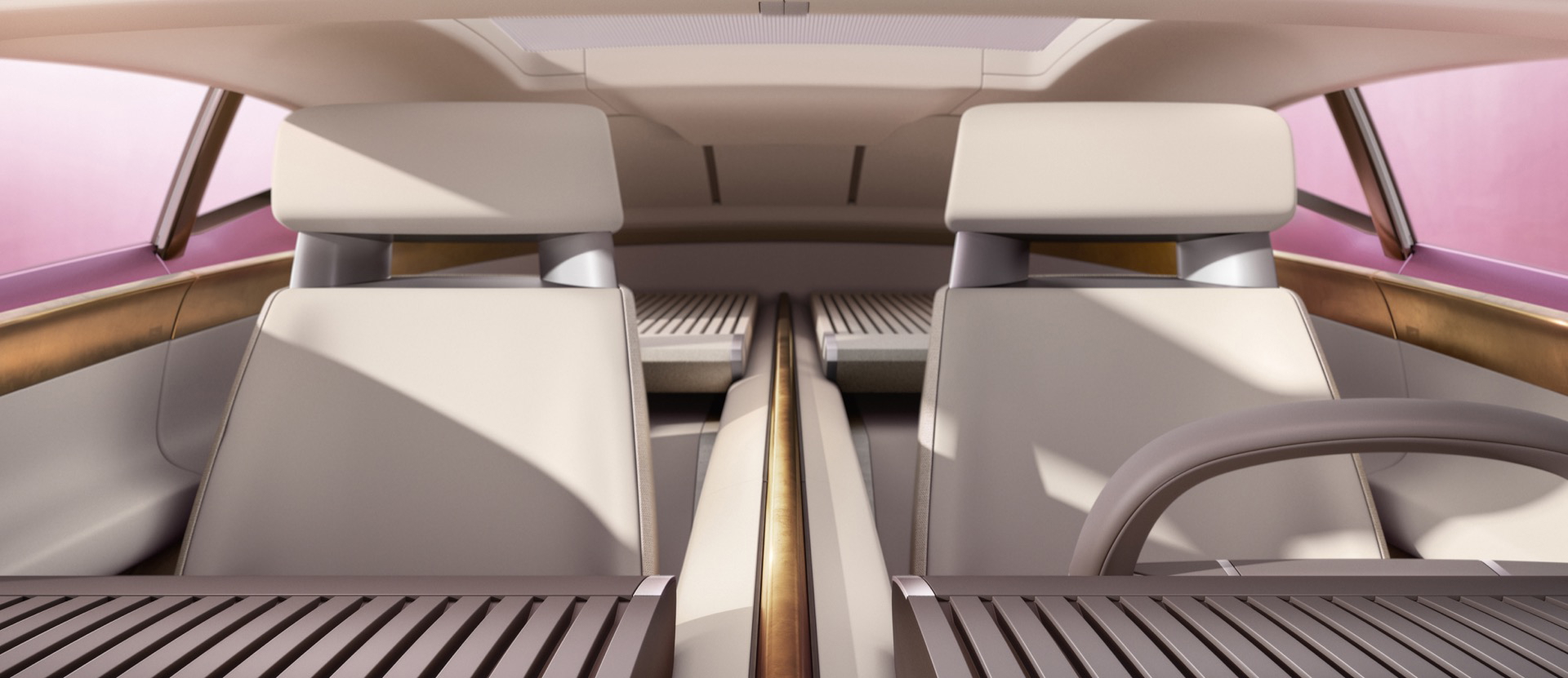 Diseño sofisticado y moderno, destacando la elegancia de los asientos del nuevo Jaguar.