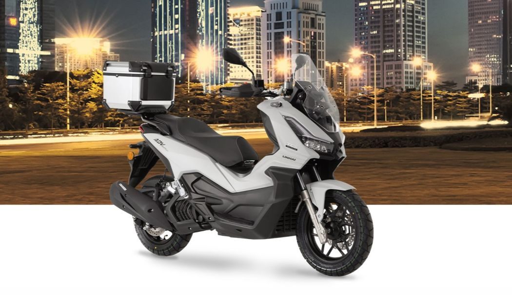 El Linhai ADV Buck 125 destaca por su diseño moderno y funcionalidad para urbanitas.