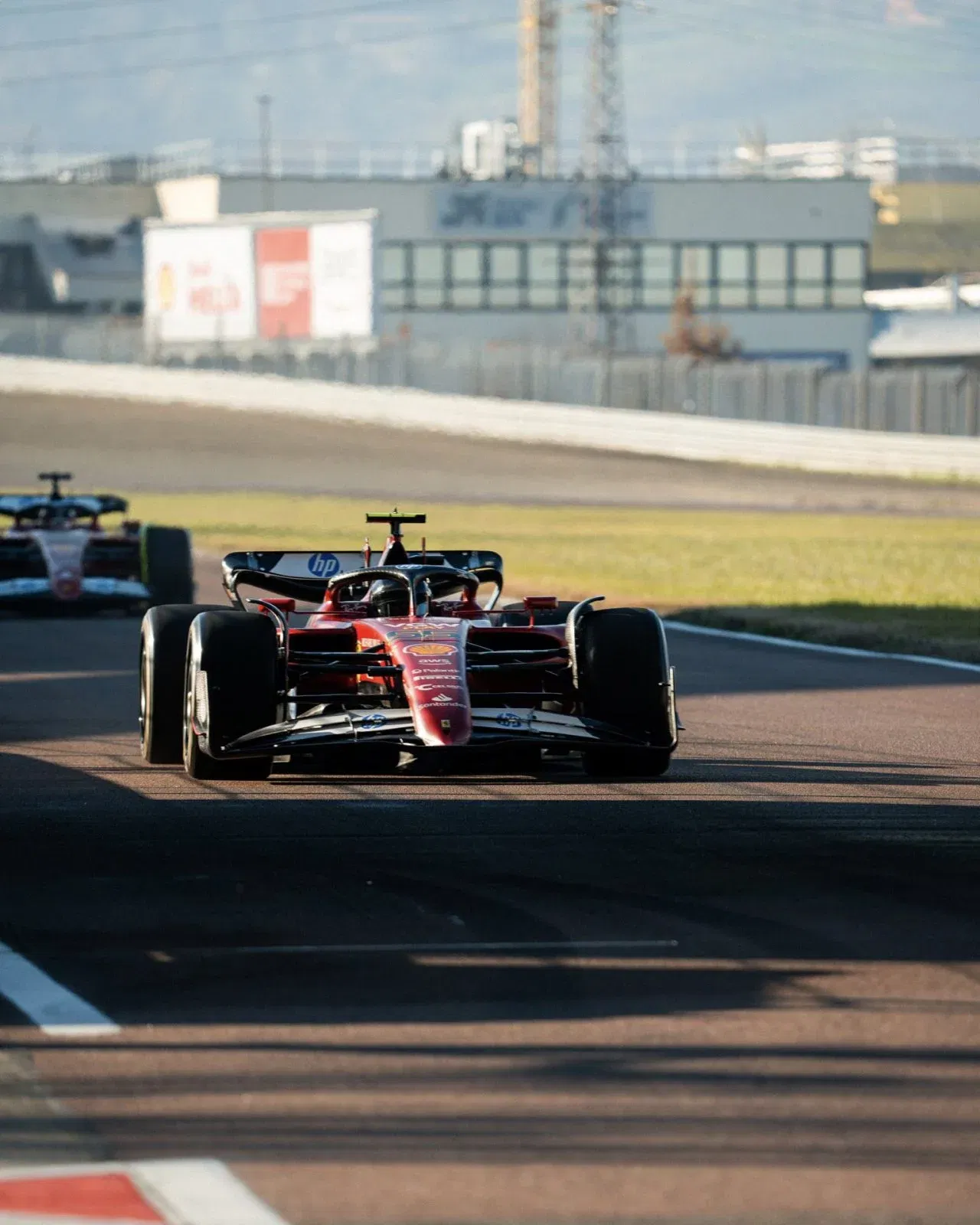 Carlos Sainz en Fiorano Carlos Sainz en Fiorano