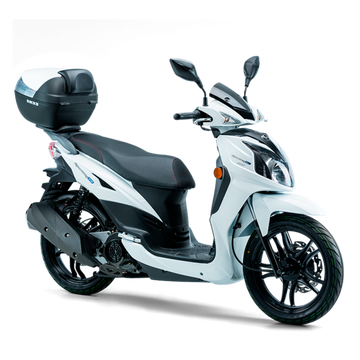 Scooter SYM Symphony 125, ideal para la ciudad, cómodo y económico.