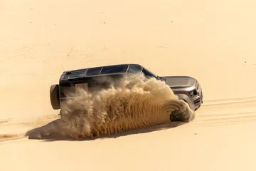 Defender Octa, diseñado para el 4x4 extremo, muestra su fuerza en terrenos difíciles.