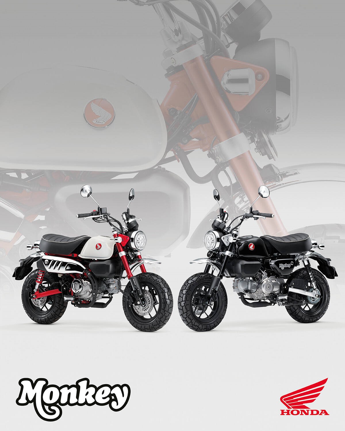 La Honda Monkey 125 2025, un ícono urbano con un consumo excepcional de 1,5 l/100 km.