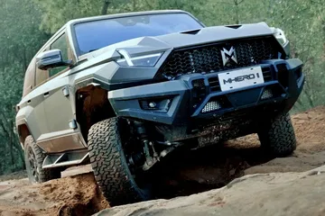 Radical todoterreno chino de tamaño similar al Toyota Land Cruiser.