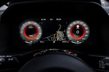 El panel de instrumentos del Nissan X-Trail 2025 muestra un diseño moderno y funcional. El panel de instrumentos del Nissan X-Trail 2025 muestra un diseño moderno y funcional.