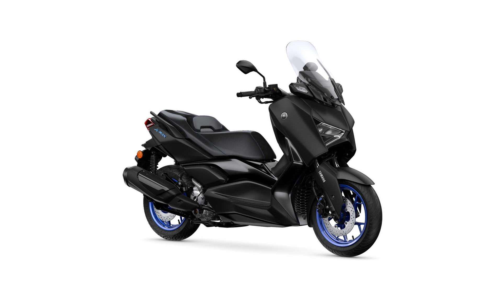 La Yamaha XMAX 2025 destaca por su diseño moderno y aerodinámico, ideal para el urbano.