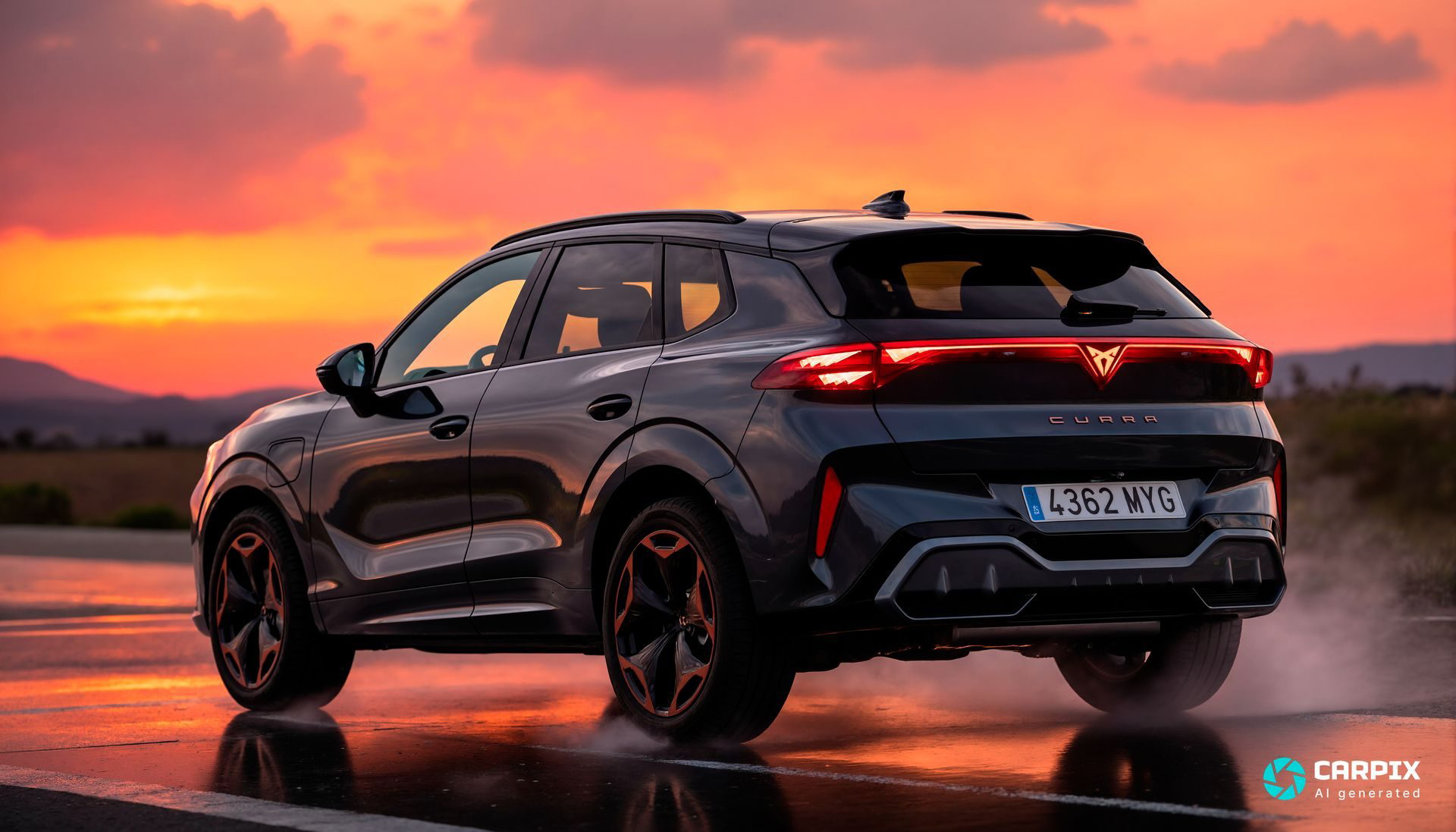 El Cupra Terramar destaca por su diseño dinámico y aerodinámico, ideal para carretera.