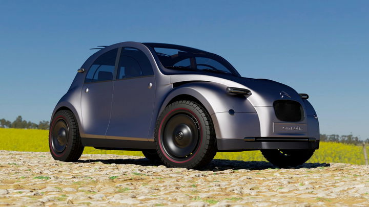 Citroën 2 CV motor híbrido coche perfecto España (21)