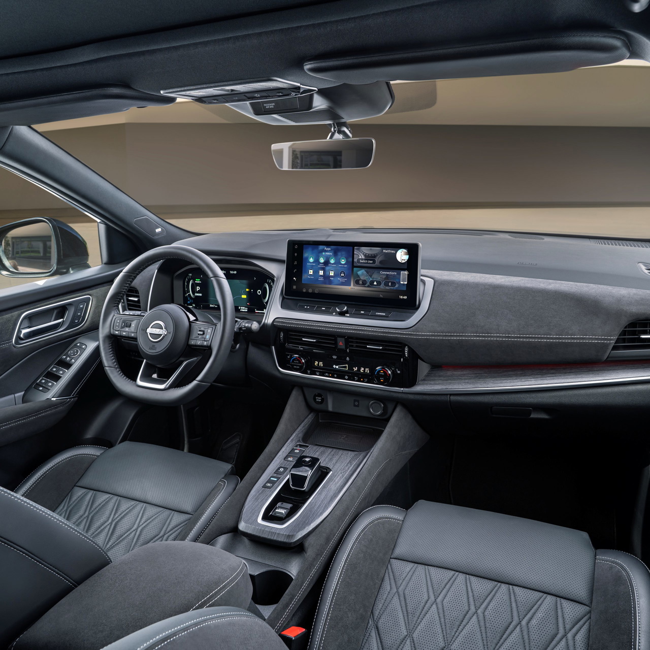 interior moderno y funcional del SUV compacto más vendido en España
