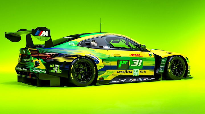 BMW M4 GT3 rinde homenaje a Ayrton Senna en las 6 Horas de Sao Paulo.