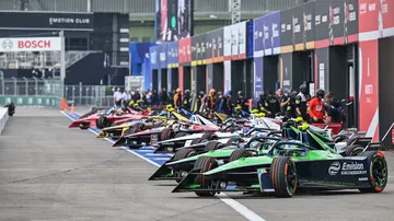 Así lucirá la parrilla de la Fórmula E para una nueva edición del rookie test en Berlín.